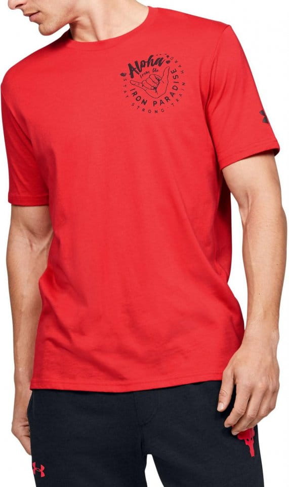 Tricou Under Armour Project Rock Iron Paradise SS