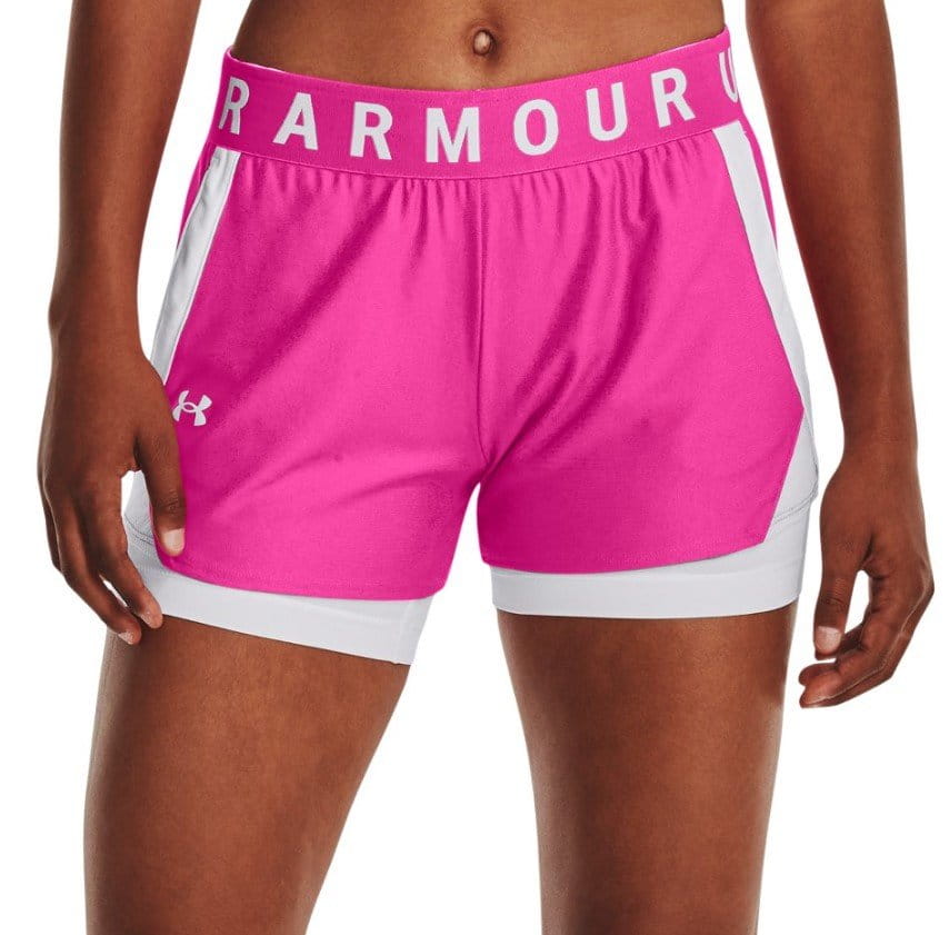 Sorturi Under Armour Play Up 2-in-1 Shorts-PNK