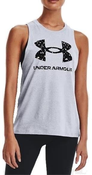 Maiou Under Armour Live Sportstyle Graphic Tank-GRY