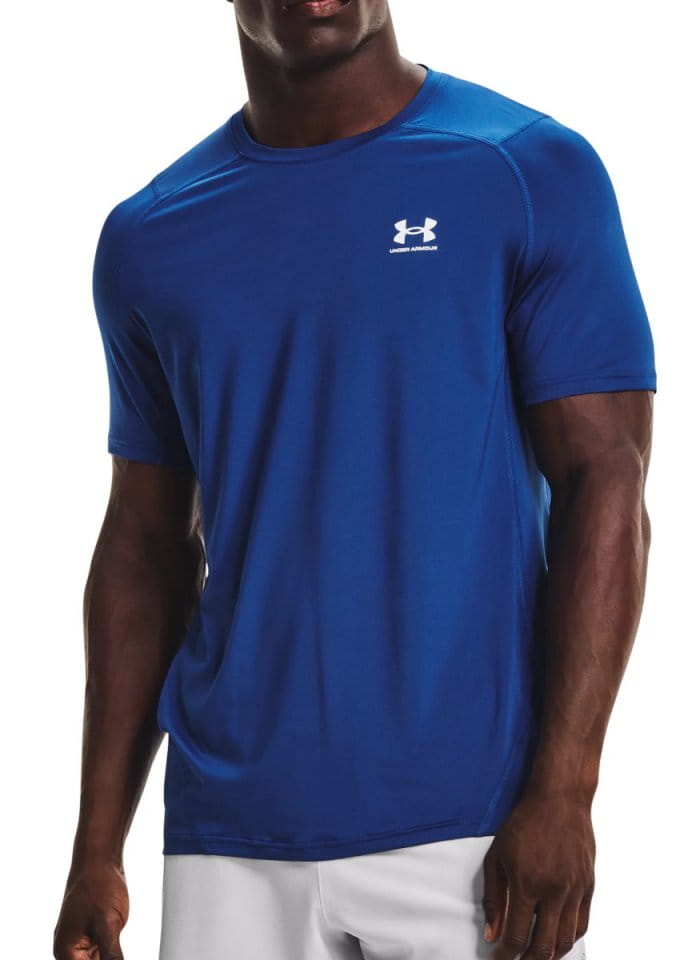 Tricou Under UA HG Armour Fitted SS-BLU