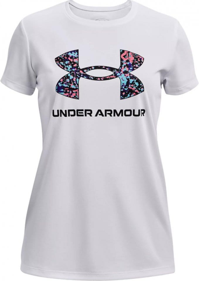 Tricou Under Armour Tech BL Solid Body SS-WHT