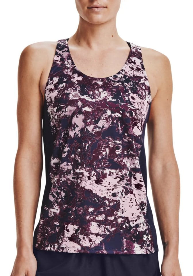 Maiou Under Armour UA Fly By Printed Tank-PNK