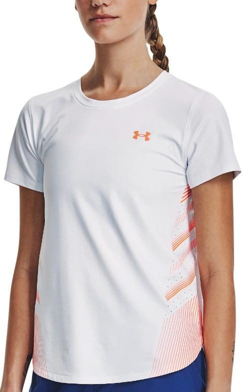 Tricou Under Armour UA Iso-Chill Laser Tee II-WHT