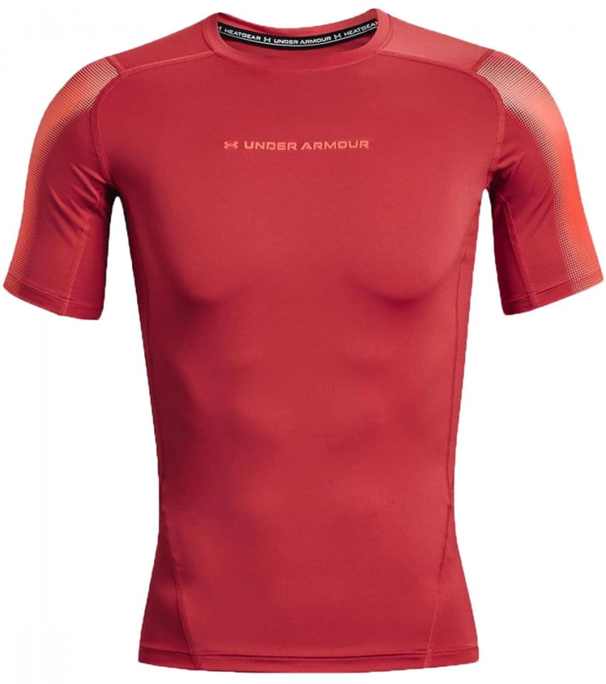 Tricou Under UA HG Armour Novelty SS-RED