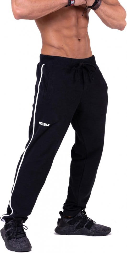 Pantaloni Nebbia Side Stripe Retro joggers