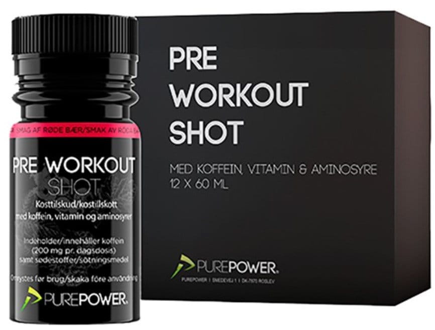 Bautura Pure Power Pre Workout Shot 60 ml