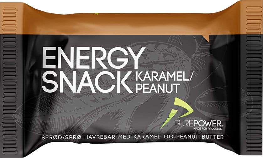 Batoane Pure Power Energy Snack Caramel & Peanuts 60g