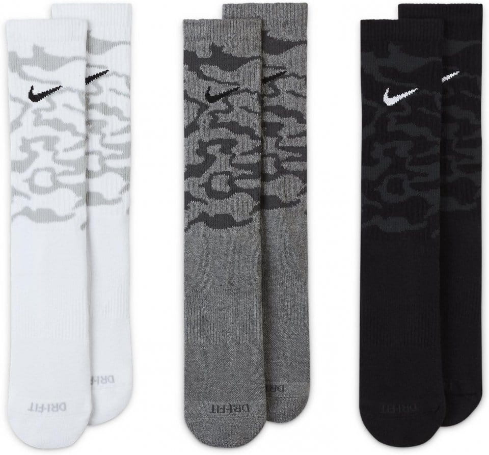 Sosete Nike Everyday Plus Cushioned Training Crew Socks (3 Pairs)