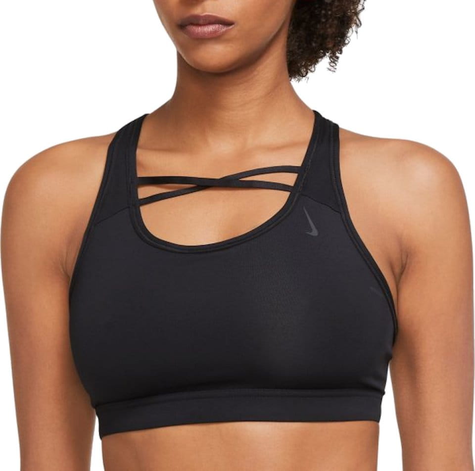 Bustiera Nike Yoga Dri-FIT Swoosh Women’s Medium-Support Non-Padded Strappy Sports Bra