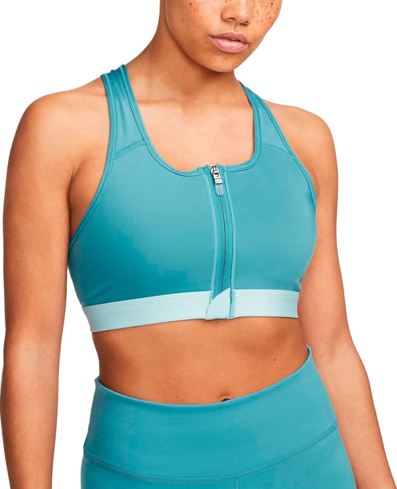 Bustiera Nike Swoosh Women’s Medium-Support Padded Zip-Front Sports Bra
