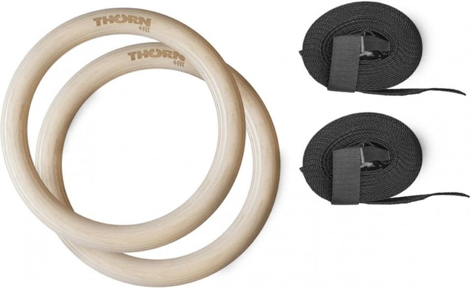cerc THORN+fit Wooden Rings Ø28 set with bands
